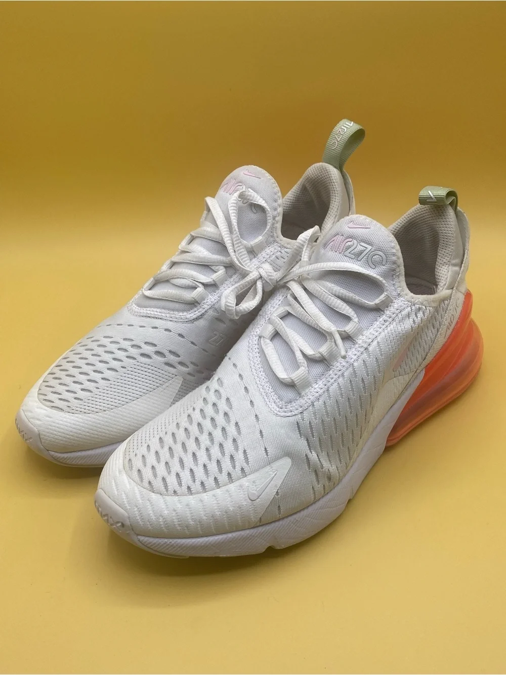 Nike Air Max 270 White Peach